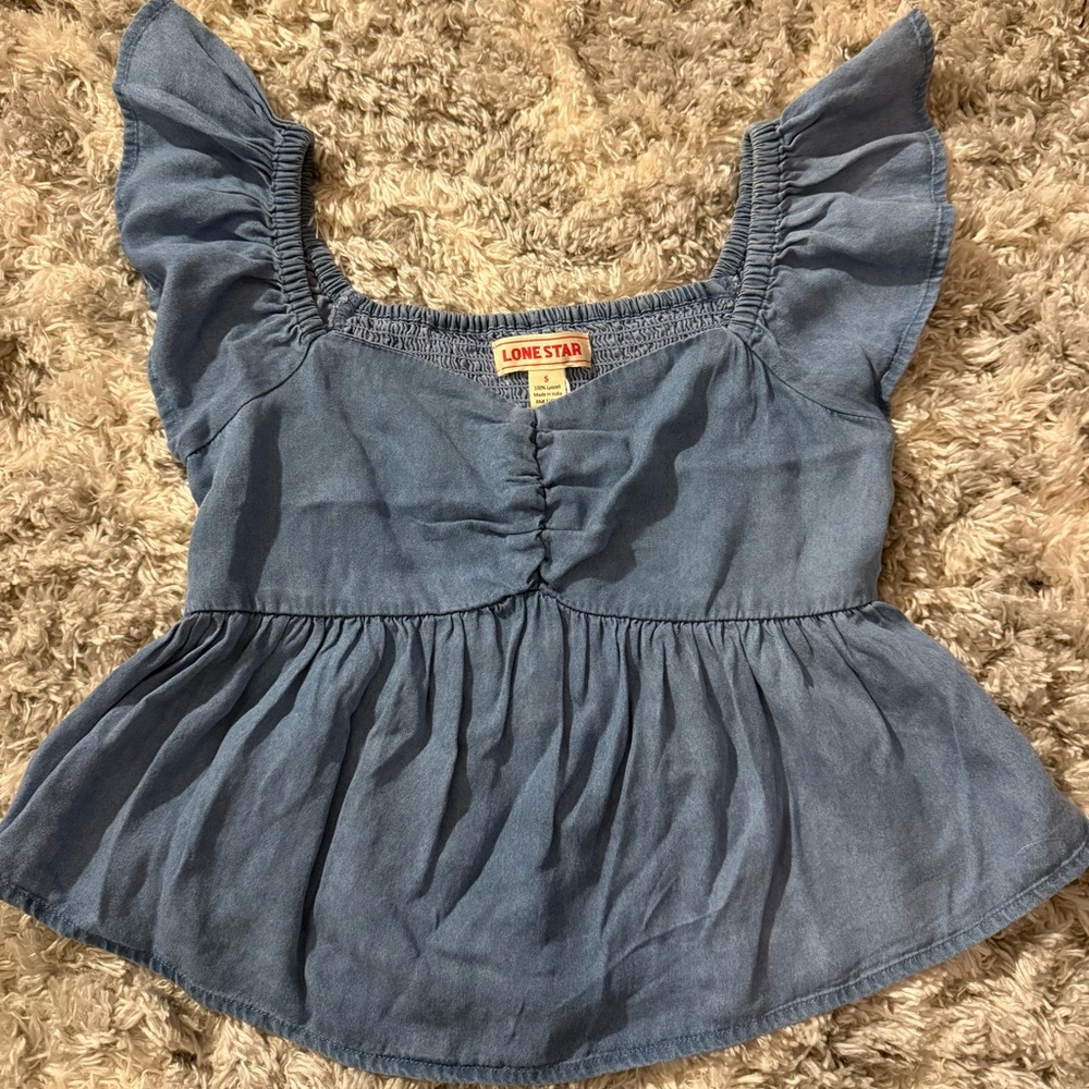 Lone Star Light Blue Lyocell Garment